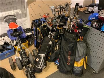 Golfklubbor, golfbags & golfvagn